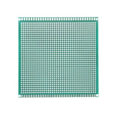 10x10cm Universal PCB Prototype Board Single-Sided 2.54mm Hole Pitch - 1