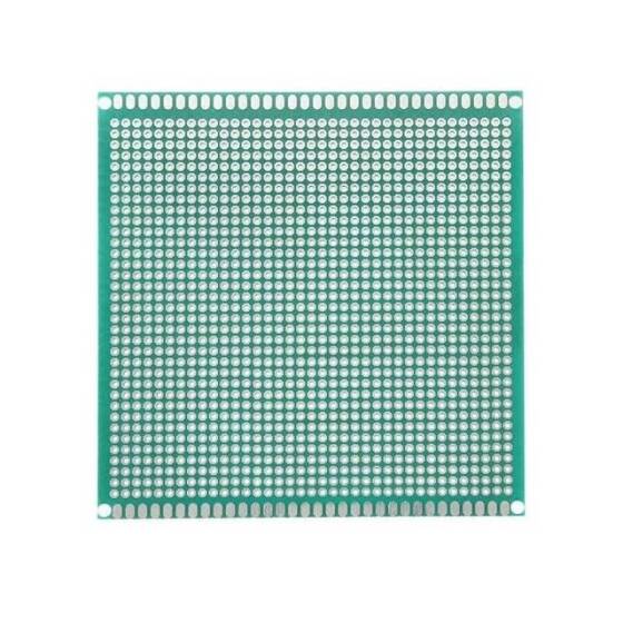 10x10cm Universal PCB Prototype Board Single-Sided 2.54mm Hole Pitch - 1
