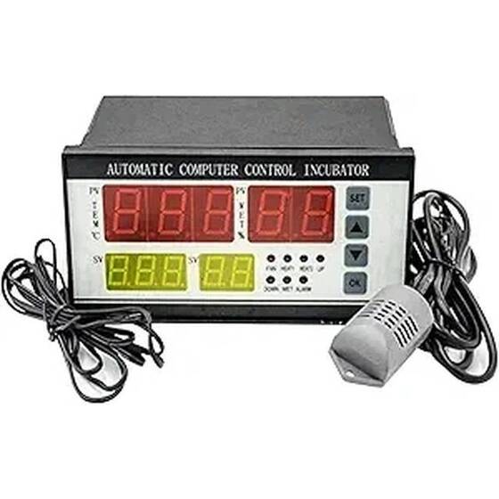 110V XM-18 Egg Incubator Controller Thermostat Hygrostat Full Automatic Control Multifunction Egg Incubator Control System (Three Circuit Board) - 1