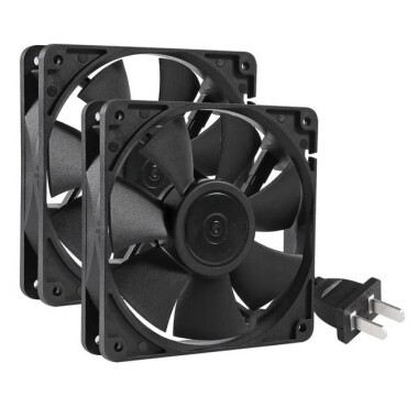 12025 110V Double Ball Cooling Fan - 1