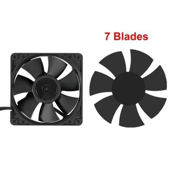 12025 110V Double Ball Cooling Fan - 3