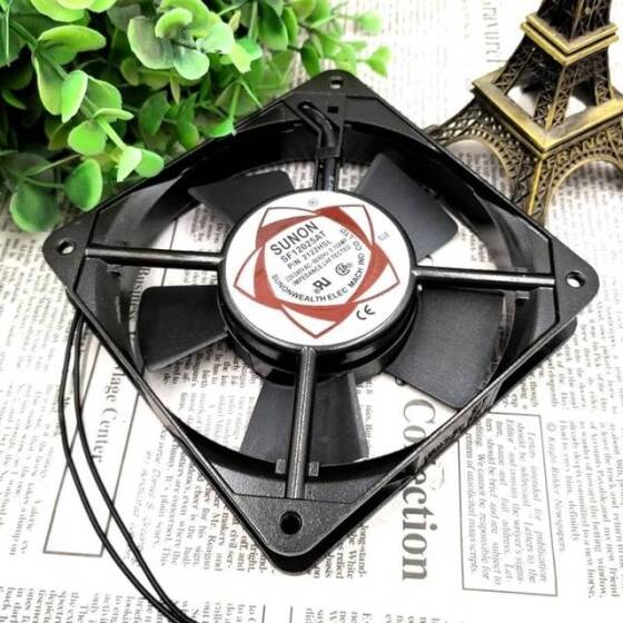 12025 220V Double Ball Cooling Fan - 4