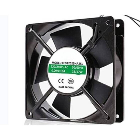 120x120x25mm 220V 16W Double Ball Cooling Fan - 2