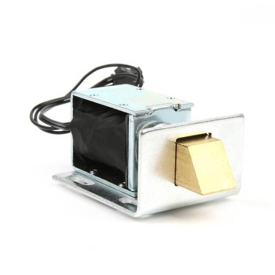 1240-12V DC 12V 1.7A 20.6W 1Kg Holding Solenoid For Electric Door Lock Size: 40x24x29mm - 5