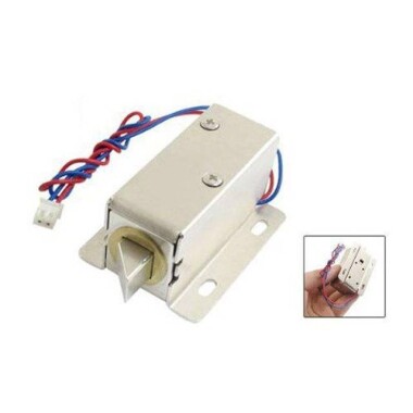 1240 24V DC 0.8A 19.2W Solenoid For Electric Door Lock Size: 55x28x30mm - 1