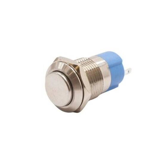 12A-G1 12mm Protruding Spring Metal Button - 1