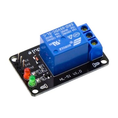 12V 1 Channel Low Level Relay Module Without Light Coupling - 1