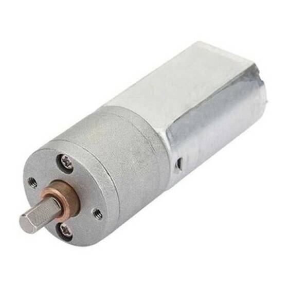 12V 1500 RPM 20mm Geared DC Motor - 1