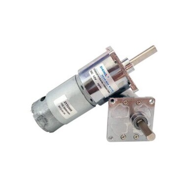 12V-24V 210 RPM 42mm Geared DC Motor - 1