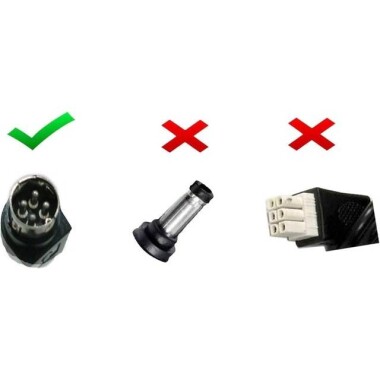 12V 3.5A 42W UK Plug Dual-Wire Integrated Power Adapter - 2