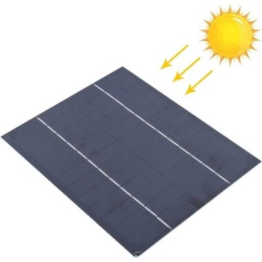 12V 6W Glue Drop Monocrystalline Solar Panel With DC Output Size:170x200x3mm - 4