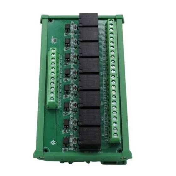 12V 8 Channels Relay Module High And Low Triggering Optocoupler Isolation Relay Module PLC Signal Amplifier Board - 2