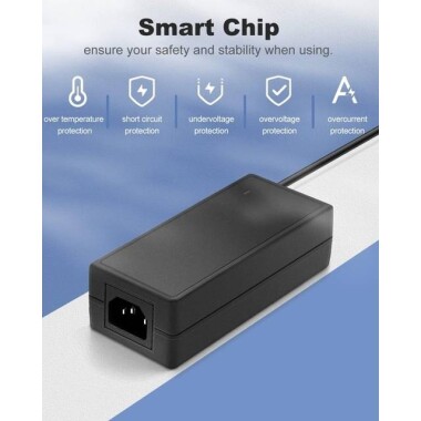 12V 8A 96W EU Plug Dual-Wire Integrated Power Adapter - 3