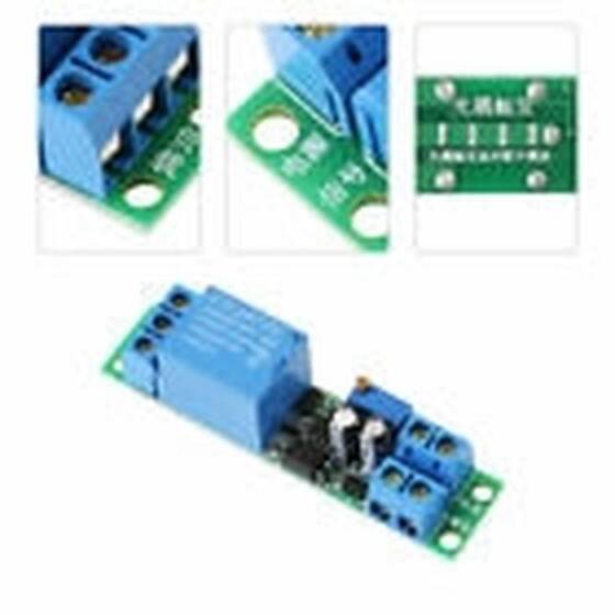 12V Delay Relay Module Car Start Delay Adjustable Time Switch With Light Coupling - 3