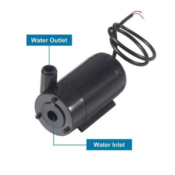 12V High Quality DC Mini Submersible Pump 0.6L/S - 1