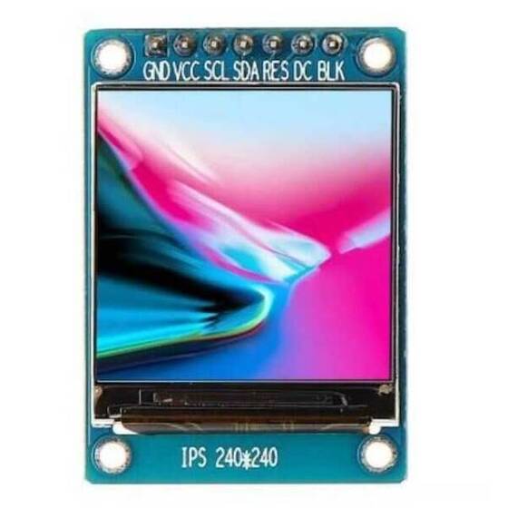 1.3 inch 240x240 RGB TFT IPS LCD Module 7 Pin ST7789 Chip - 1