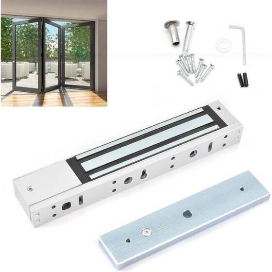 130KG DC12V/500-600MA Electromagnetic Lock - 4