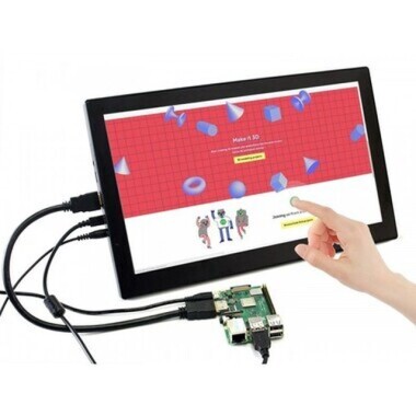 13.3inch HDMI LCD (H) with Housing - V2 - Touch Screen -1920x1080-IPS - 1