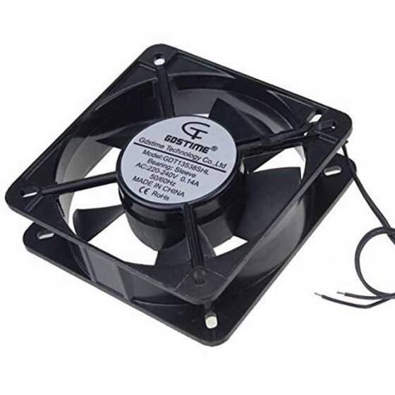 135x135x38mm 220V 25W Oil Containing Cooling Fan - 2