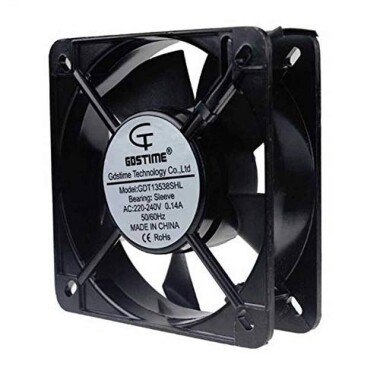 135x135x38mm 220V 25W Oil Containing Cooling Fan - 3