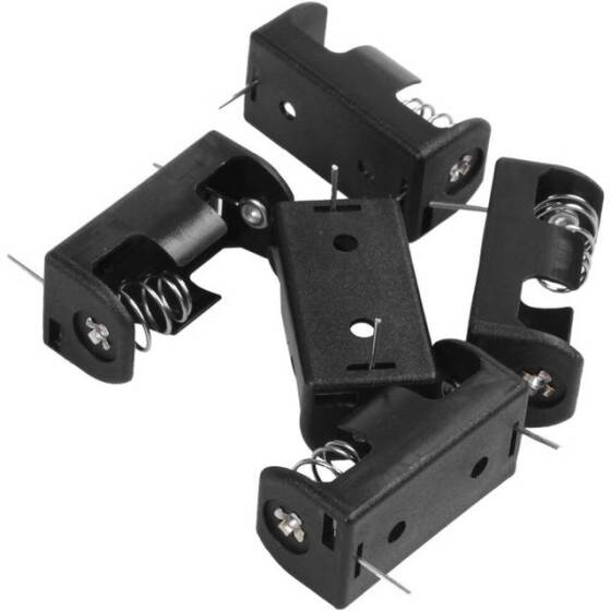 14250 1/2AA Battery Holder Box With PCB Pin - 1