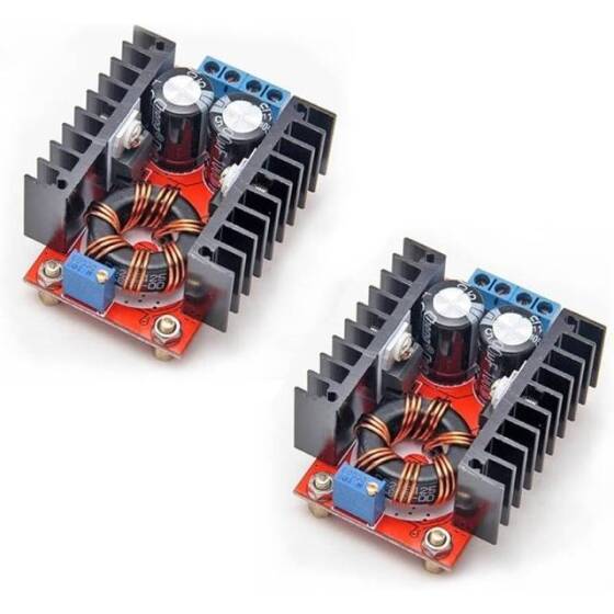 150W DC-DC 10-32V To 12-35V Boost Converter Car Vehicle Power Supply Module Without Screw - 1