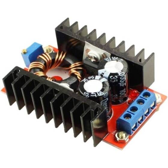 150W DC-DC 10-32V To 12-35V Boost Converter Car Vehicle Power Supply Module Without Screw - 2