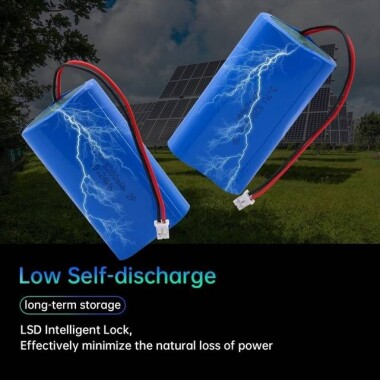 18650 7.4V 4400MA High Quality Rechargeable Four Lithium Battery Pack With Protection Plate - 5