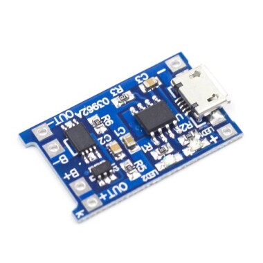18650/TP4056 1A 3.7-4.2V Lipo Battery Charging Board Micro USB With current protection - 4