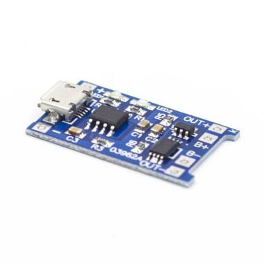18650/TP4056 1A 3.7-4.2V Lipo Battery Charging Board Micro USB With current protection - 10