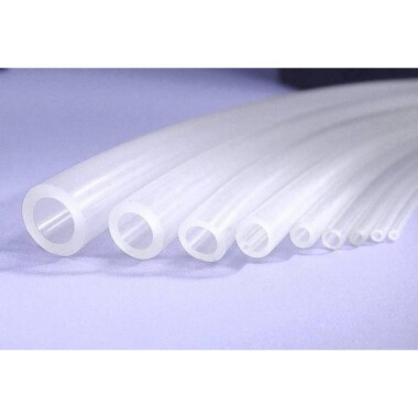 1Meter Gray Silicone Tube Flexible Rubber Hose Drink Water Pipe Food Grade Connector ID 6mm X 8mm OD - 2