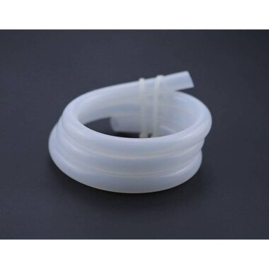 1Meter Gray Silicone Tube Flexible Rubber Hose Drink Water Pipe Food Grade Connector ID 6mm X 8mm OD - 4