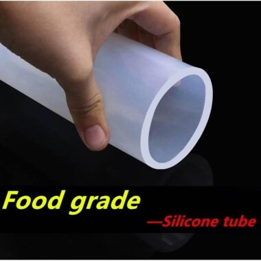 1Meter Transparent Silicone Tube Flexible Rubber Hose Drink Water Pipe Food Grade Connector ID 5mm X 9mm OD - 3