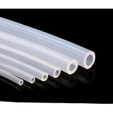 1Meter Transparent Silicone Tube Flexible Rubber Hose Drink Water Pipe Food Grade Connector ID 7mm X 11mm OD - 1