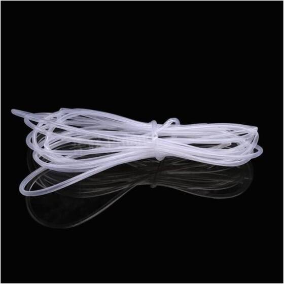1Meter Transparent Silicone Tube Flexible Rubber Hose Drink Water Pipe Food Grade Connector ID 8mm X 14mm OD - 2