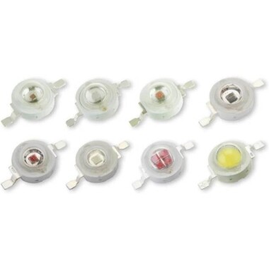 1W 4PIN SMD High Power LED Bulb RGB - 1