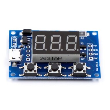 2 Channel PWM Pulse Frequency Adjustable Duty Cycle Square Wave Rectangular Wave Signal Generator Module - 4