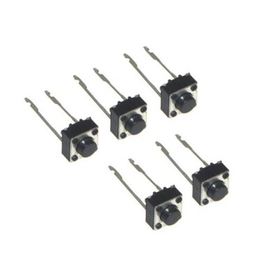 2 Pin 6.2x6.2x4.9 mm Button - Görsu Elektronik
