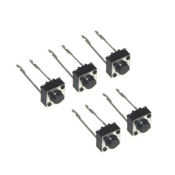 2 Pin 6.2x6.2x4.9 mm Button - 1