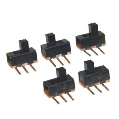 2 Position Slide Switch - 90 Degrees - Görsu Elektronik