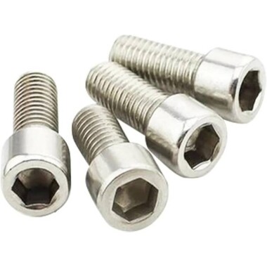201 Stainless Steel Cylindrical Hexagon Socket Head Screw M2.5 10mm - 4