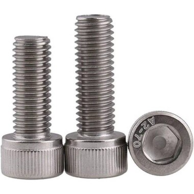201 Stainless Steel Cylindrical Hexagon Socket Head Screw M3 30mm - 3