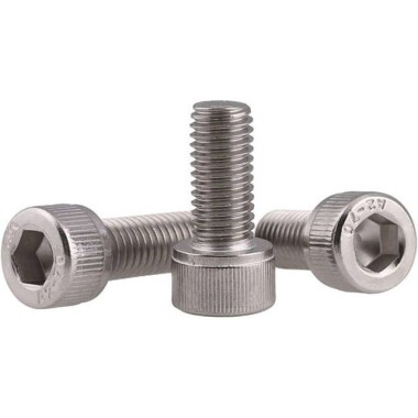 201 Stainless Steel Cylindrical Hexagon Socket Head Screw M3 30mm - 4