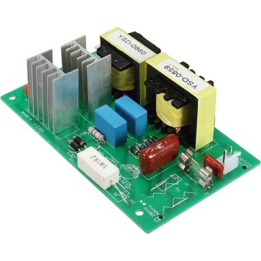 220V 100W Ultrasonic Cleaning Circuit Board Generator Parts + 50W 40KHz Transducer - 4