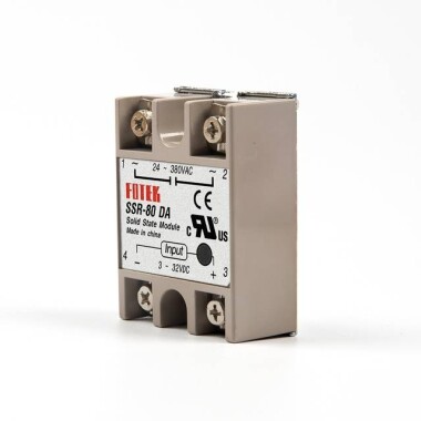 24-380V SSR-80DA Solid State Relay - 6