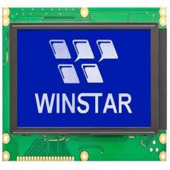 240x128 Graphic LCD Display Blue - WG240128E-TMI-TZ#010 - 1