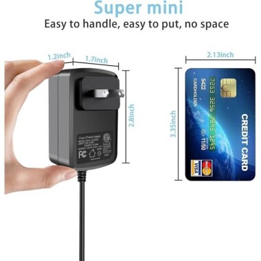 24W 12V 2A Dedicated Power Supply For Cabinet Lights With Wire - 2