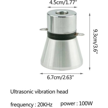 28KHz 120W Adjustable Ultrasonic Cleaning Transducer - 4