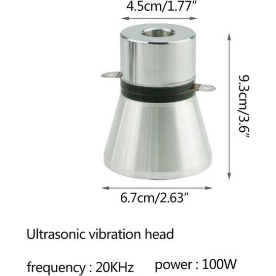 28KHz 120W Adjustable Ultrasonic Cleaning Transducer - 4