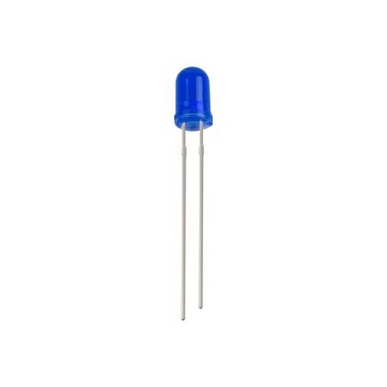 28mm Leg LED 3mm Blue Use 3V 20mA - 6